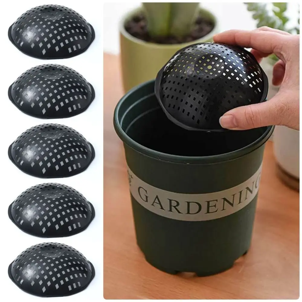 5/10Pcs Bonsai Basin Flowerpot Bottom Grid Mat Garden Accessories Flower Pot Pot Hole Mesh Pad Breathable Leakproof