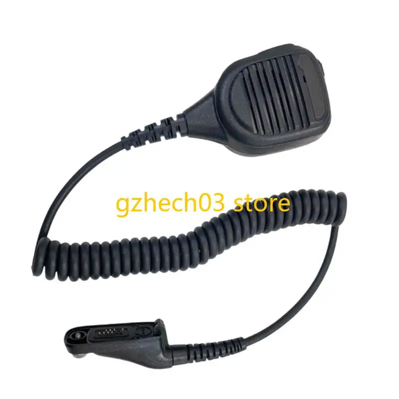 

G2AC Heavy Duty Handheld Speaker Mic Remote Speaker Mic Portable Radio Mic Replacement Easy to Carry for XIR P8668 GP328D