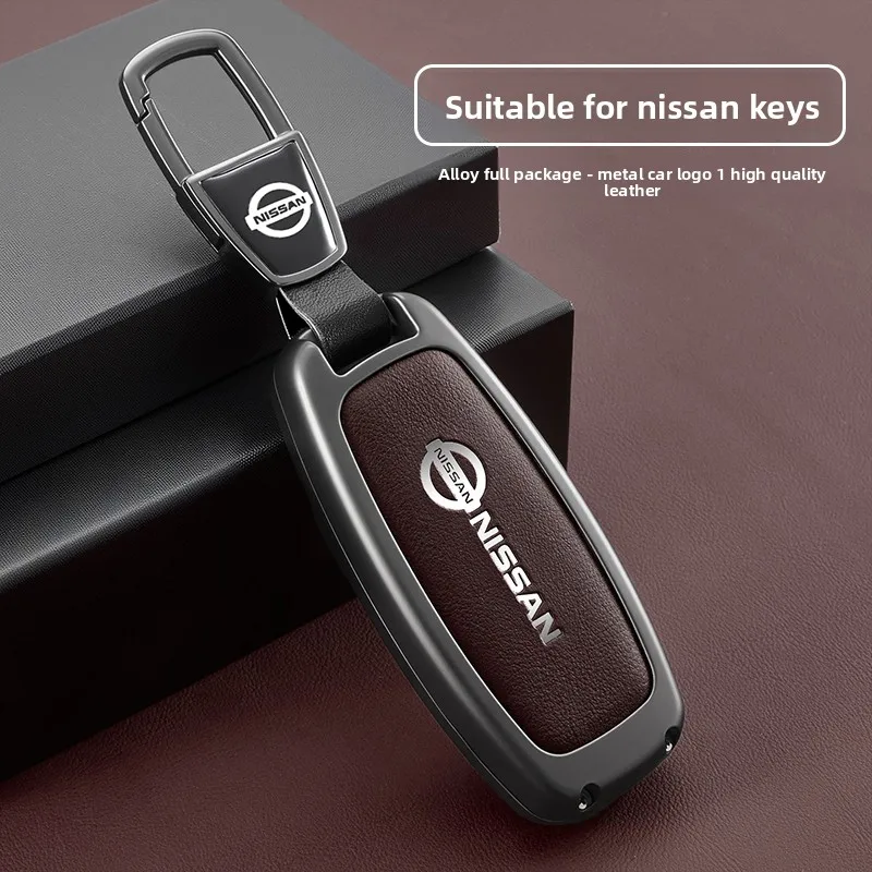 

4/5 Buttons Auto Shell Fob Holder for Nissan X-trail T33 Kicks Qashqai J12 Juke Teana Altima Ariya TPU Car Key Case Cover Bag