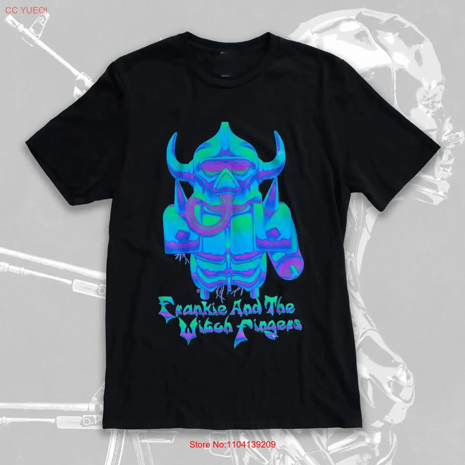 NEW Frankie and the Witch Fingers T Shirt Black All Size S 5Xl  vintage Washed fashion Stretched Breathable Comfortable