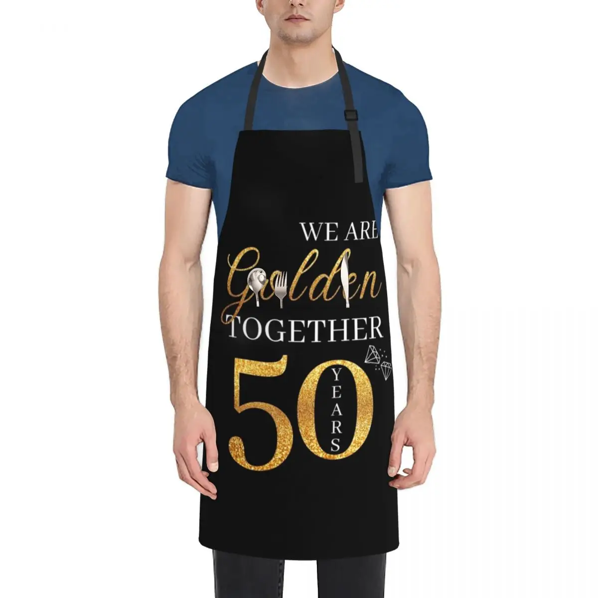 

50th Wedding Anniversary Apron Customizable Sexy Apron