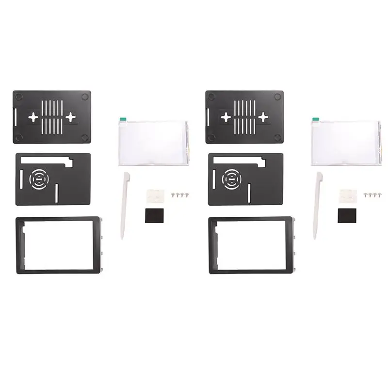 2X 3.5 Inch Tft Lcd Contact Screen 320X480 Resolution Abs Case + Touchpen For Raspberry Pi 4 B