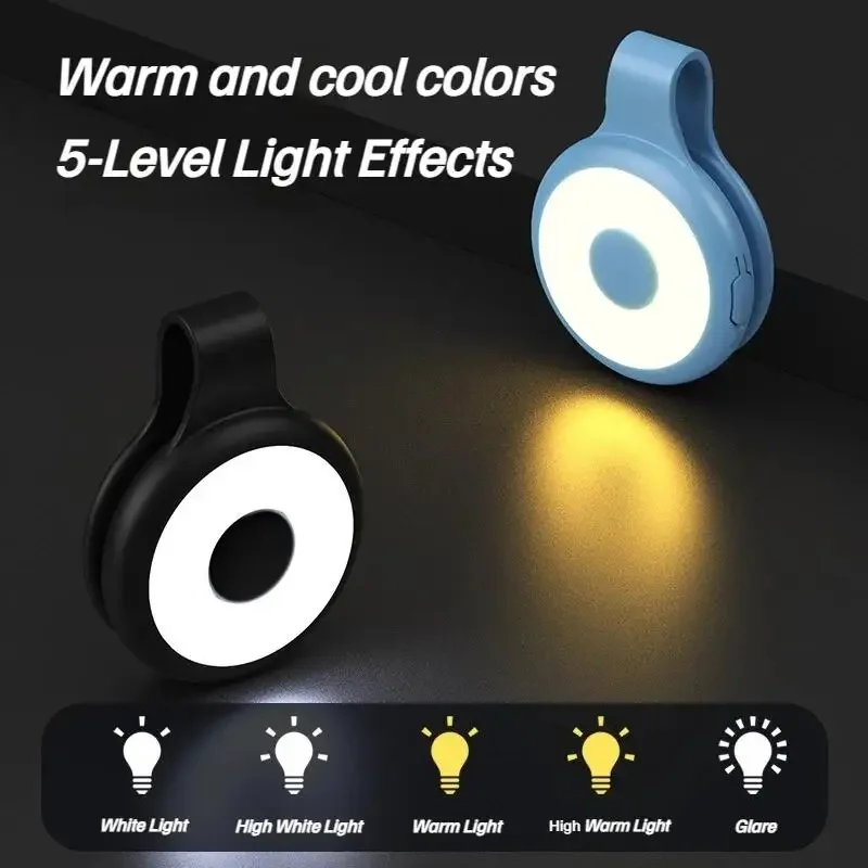 ضوء حلقة سيلفي مغناطيسي للهاتف الذكي، ضوء ملء مغناطيسي محمول صغير للجيب لهاتف آيفون وشاومي وهواوي وسامسونج #3