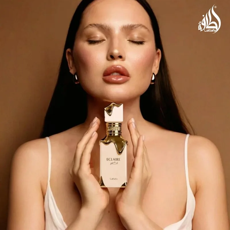 ラッタファ エクレール - バニラ、キャラメル、スイート、フローラル - オードパルファム 女性用 長持ちする香り、3.40オンス / 3.4液量オンス