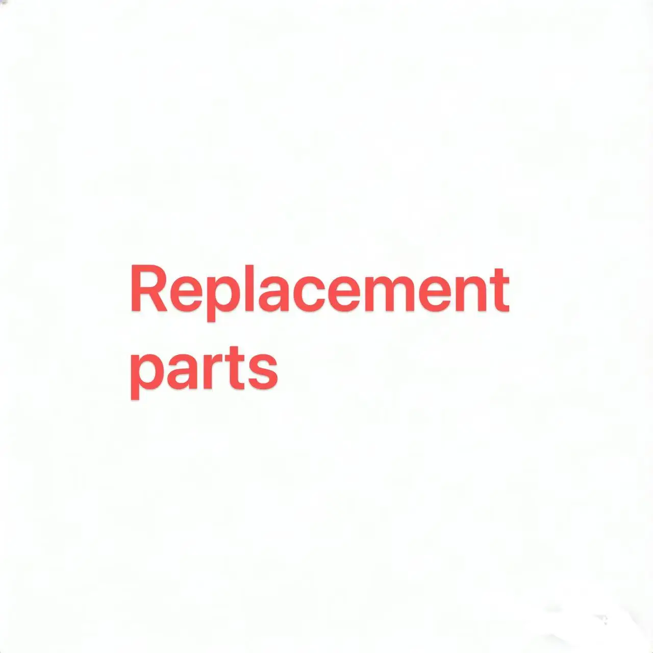 

Replacement parts watch strap screws and links