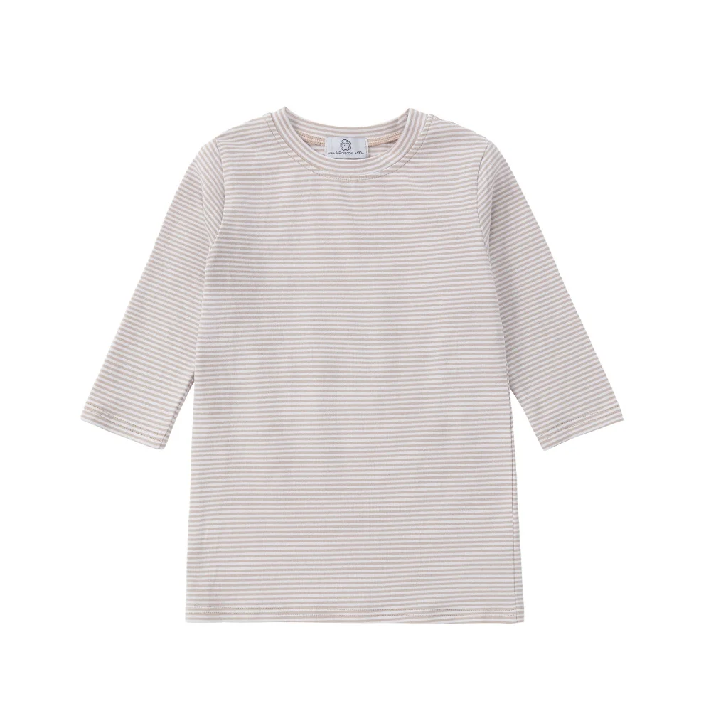 White Denim Collection – 3 Qtr Sleeve Tee