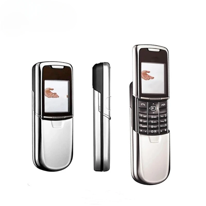 GSM-FIX Good Selling Classic Luxury Original Slider Cute Mobile phone GSM Camera 3G Wholesales Cell Phone For Nokia 8800