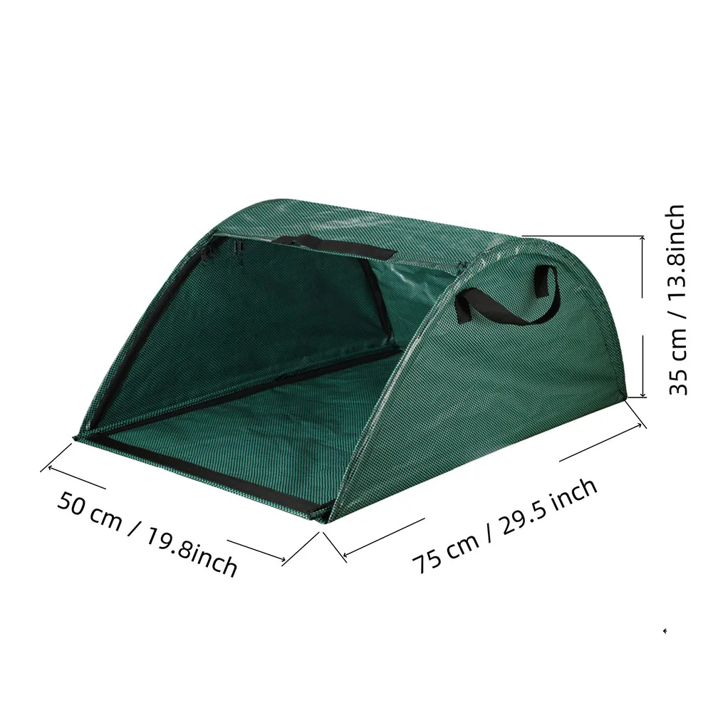 

Lawn Leaf Bags 45*18*3 Leaf Collection Bags Versatile Tool Yard Cleaning Portable And Convenient Sturdy Plastic