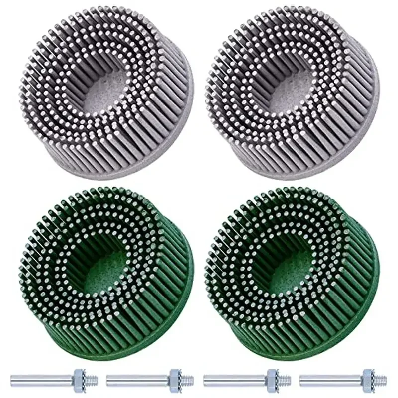 

Professsional 4 Pack 2 Inch Disc Grit 1/4" Shank Attachment Abrasive Coating Removal Disc for Metal