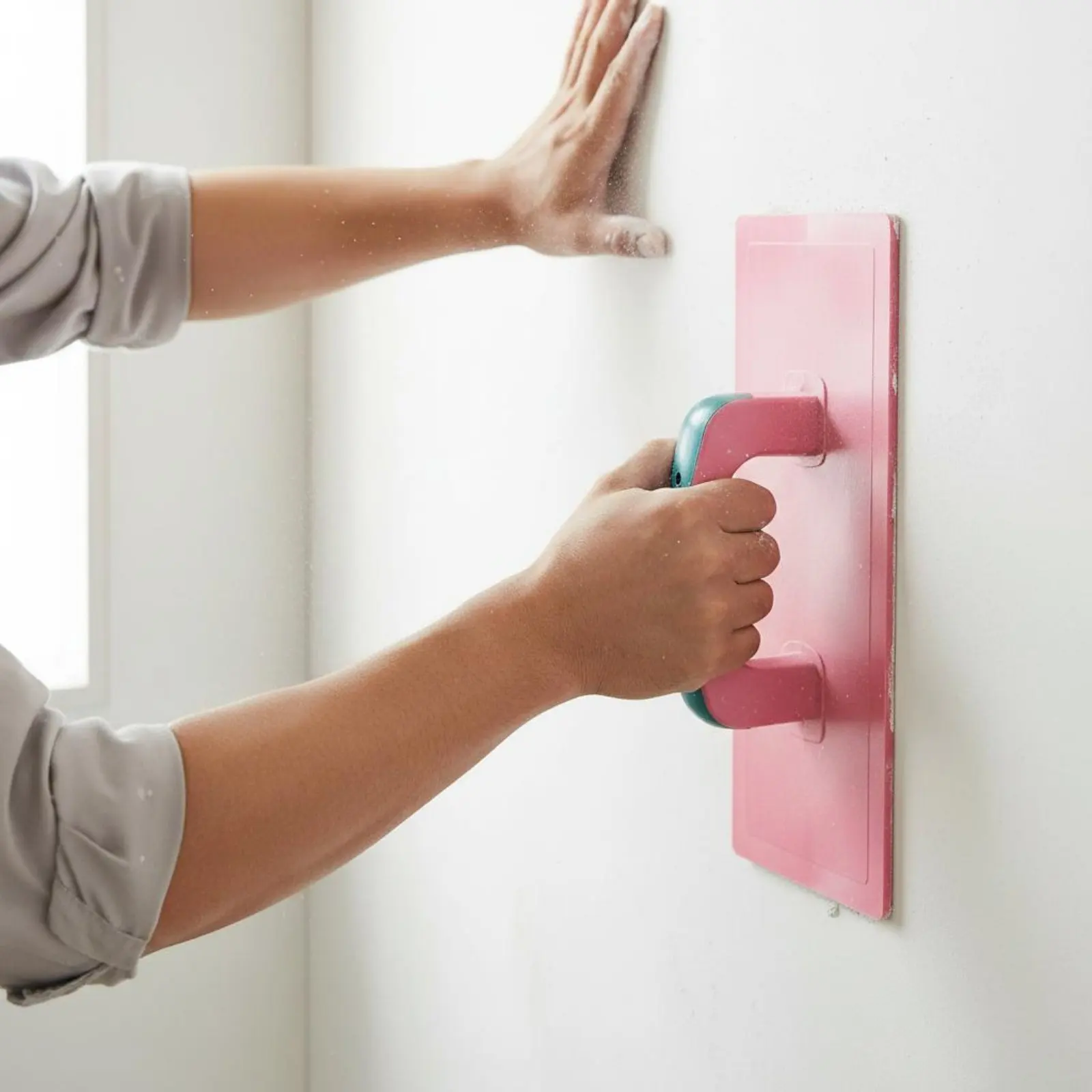 plastic-plastering-trowel-lightweight-plastic-grout-applicator-plaster-smoothing-tool-long-lasting-hand-sander-applicator