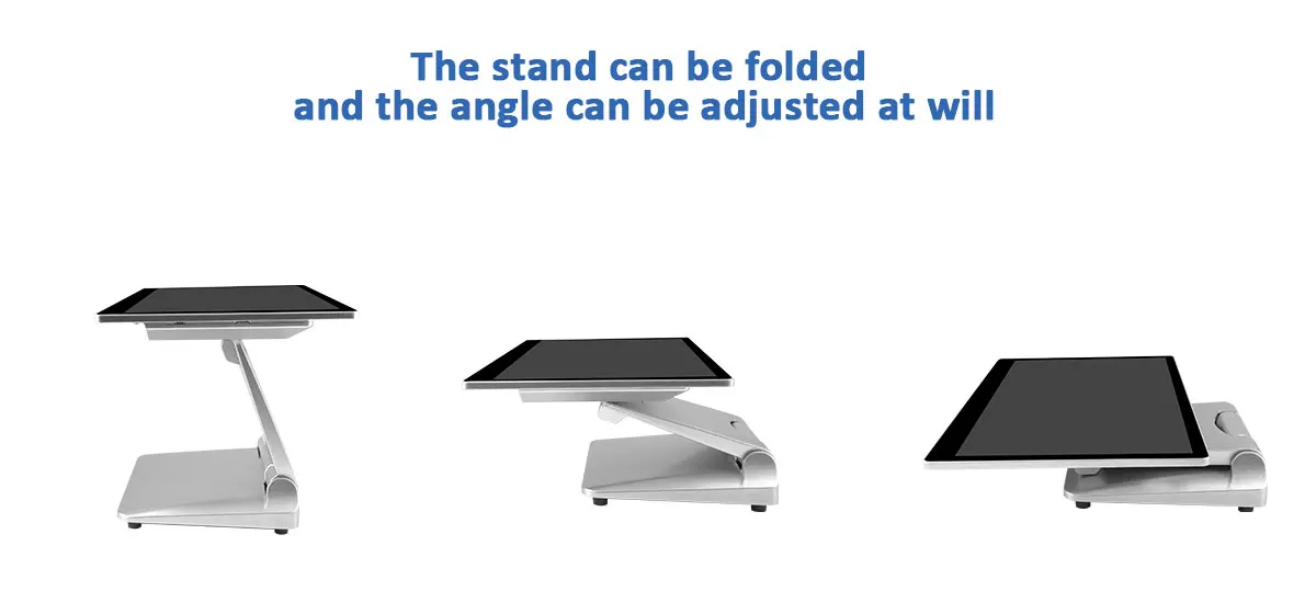 2024 A9S منتج جديد نظام Pos جديد للبيع بالتجزئة أندرويد ويندوز 11 Pos آلة سبائك الألومنيوم لوحة رقيقة جدا ماكينة تسجيل المدفوعات النقدية لسطح المكتب