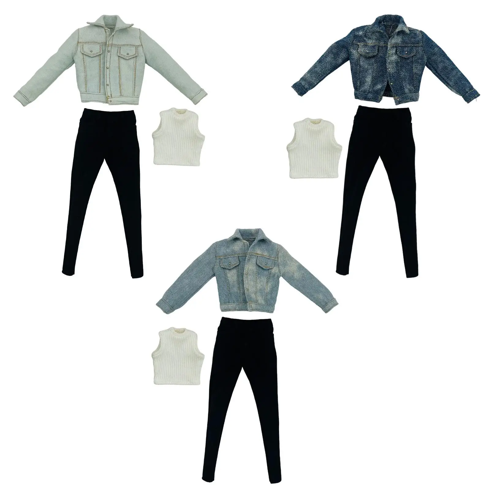 

1:6 Scale Woman Jacket for 12inch Action Figure Costume Accessory