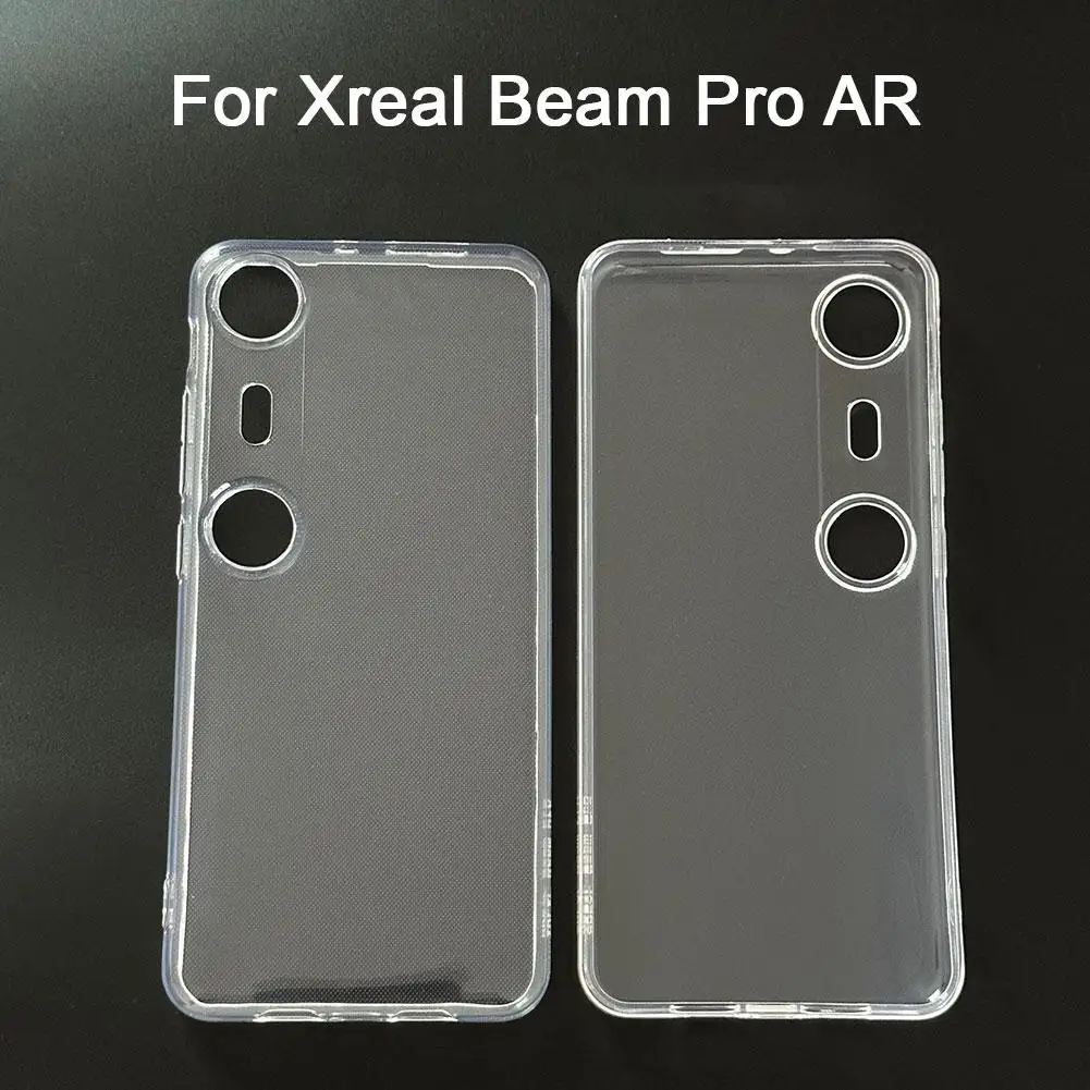 حافظة شفافة لهاتف Xreal Beam Pro AR حافظة واقية للهاتف المحمول حافظة واقية ناعمة مضادة للصدمات قابلة للغسل