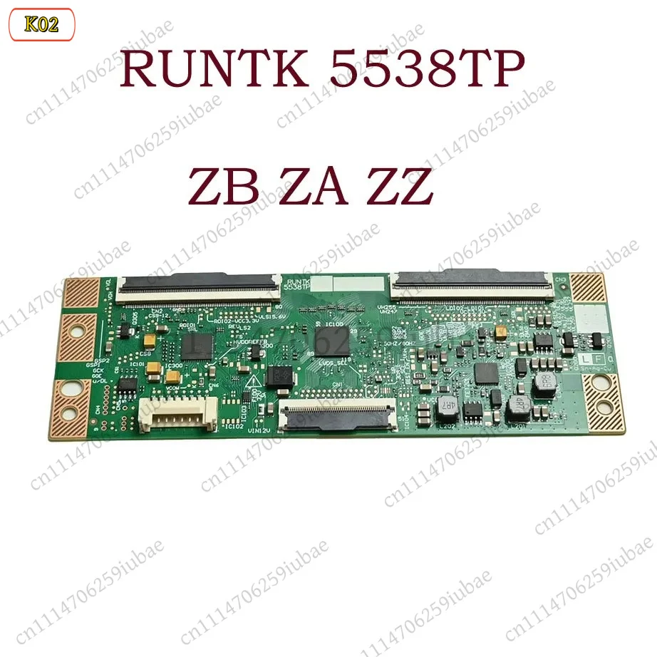 LJ_RUNTK 5538TP ZZ T‑Con Logic Board, Compatible With ZA ZB Version, TV Replacement Spare Parts