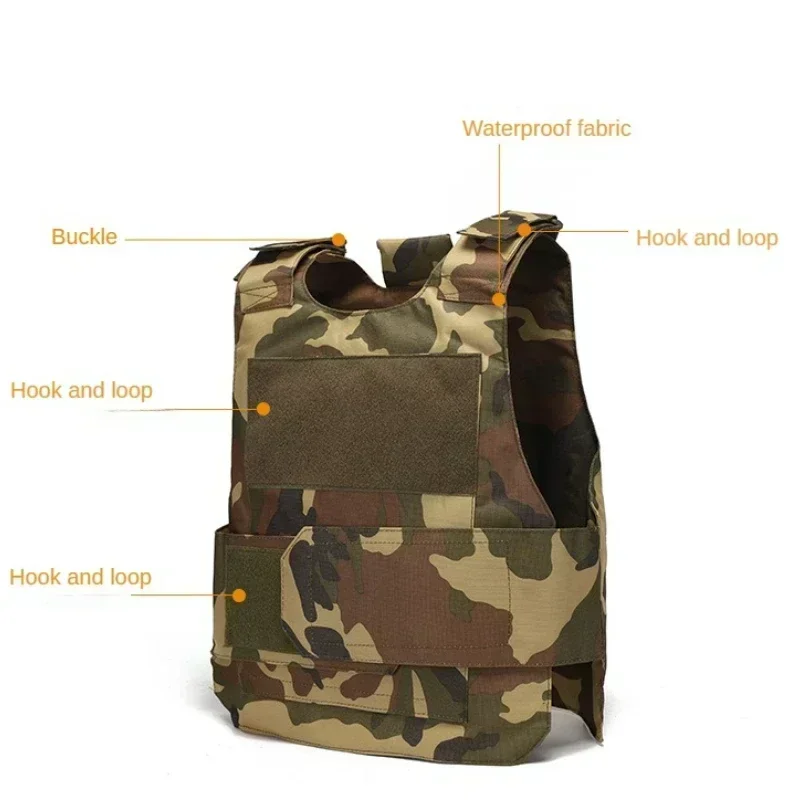 Vest Multi functional Armor Plate Carrier Vest CP Camo 800D