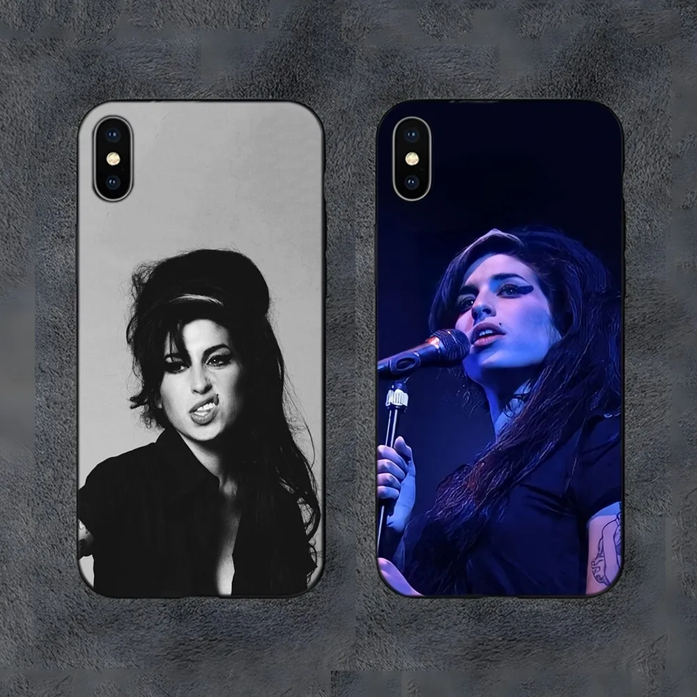 

Singer Amy Winehouse Phone Case For Samsung S25,S24,S22,S23,S30,Ultra,S20,S30,Plus,S21 Fe,10,9,5G Silicone Cover