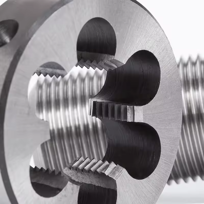 XCAN Thread Die Right Hand Metric Round Die Alloy Steel Threading Die Metal Cutting Tools M1 M2 M3 M4 M5 M6 M8 M10 M10 M12 M14 - Image 4