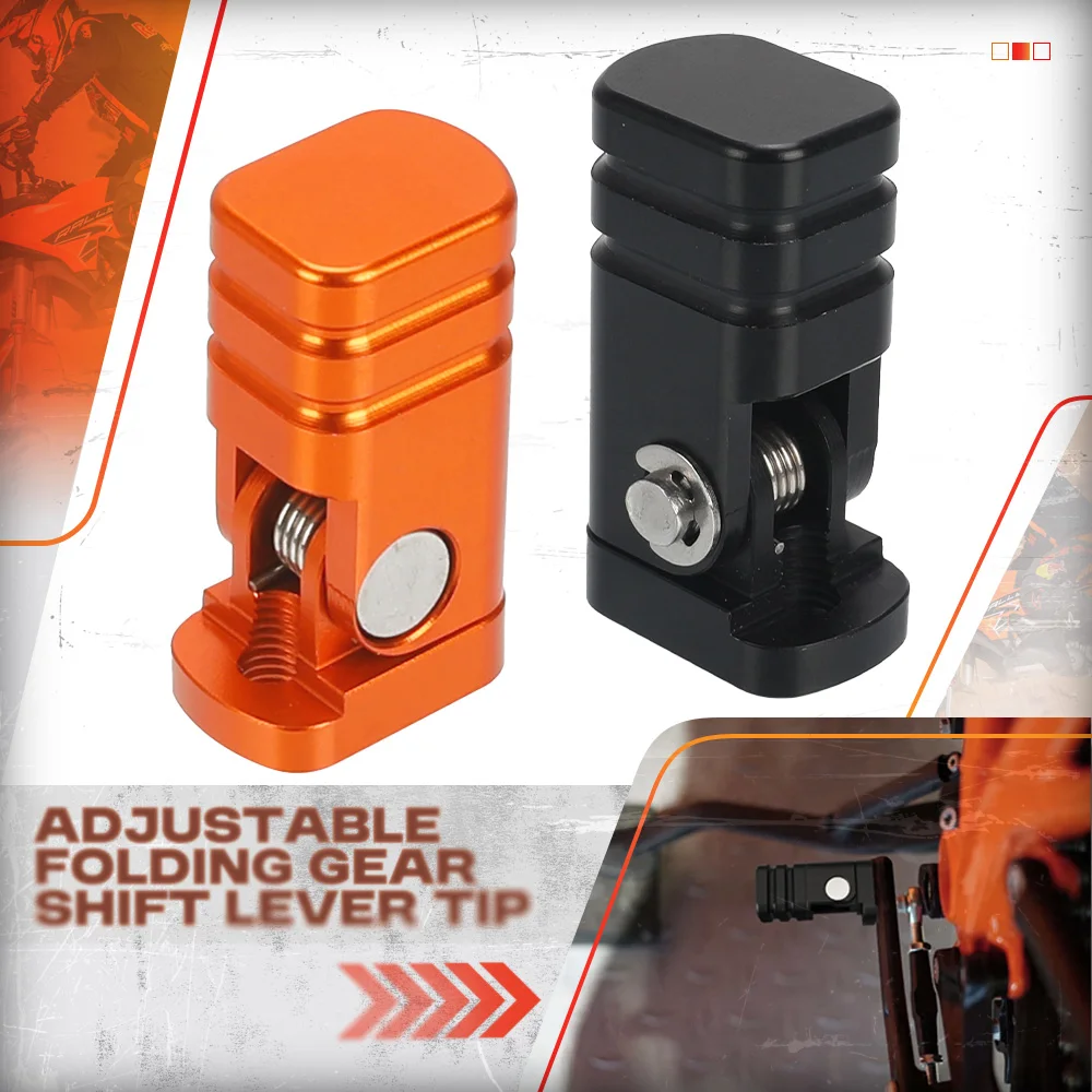 

For KTM 1290 SUPER ADVENTURE R/S 2018 2019 2020 2021 2022 Super Adventure ADV 1290 S R Adjustable Folding Gear Shift Lever Tip