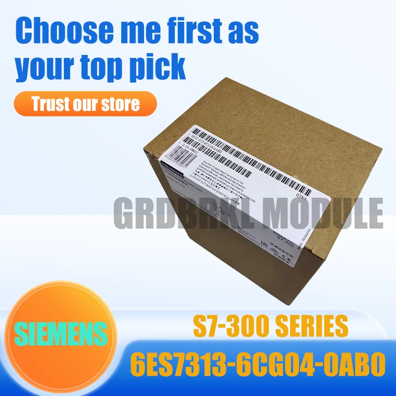 

New Original SIEMENS 6ES7313-6CG04-0AB0 6ES7 313-6CG04-0AB0 S7-300 Controller