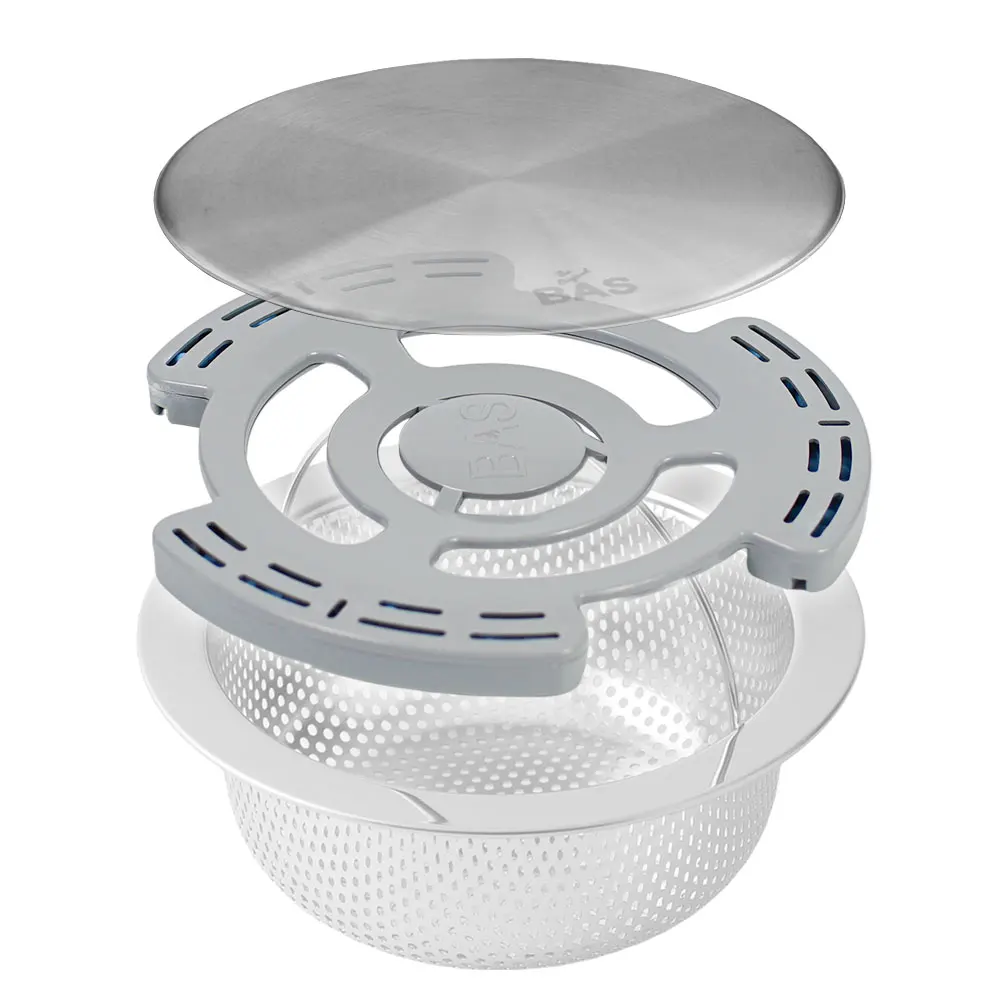 منظف حوض الأساسي V2 (3 قطع/مسدس لمدة 6 أشهر) شبكة تصريف خارجية، غطاء