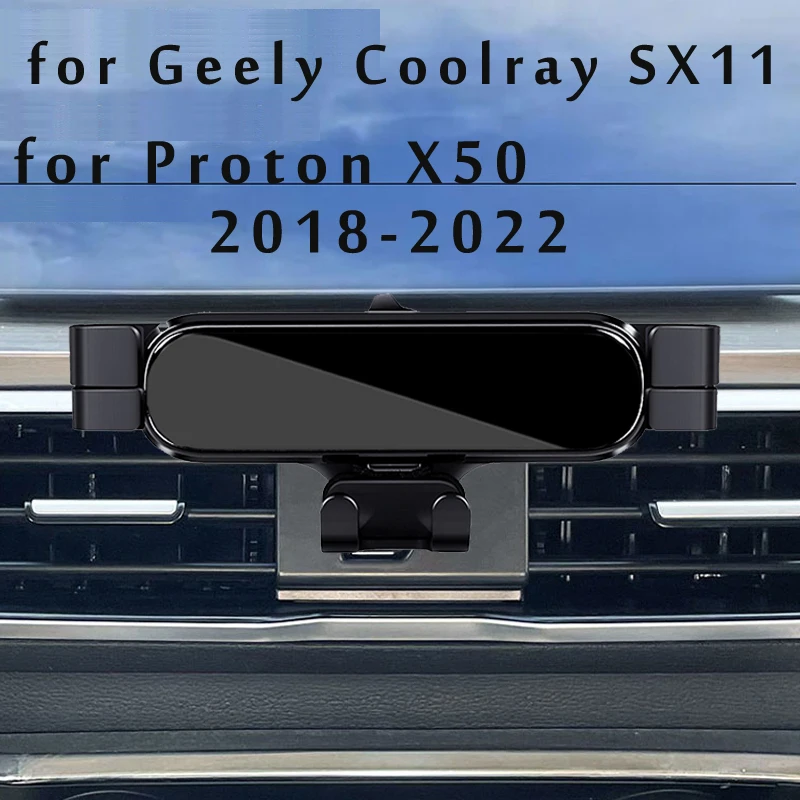 

Car Phone Holder For Geely Coolray SX11 proton X50 2022 Car Styling Bracket GPS Stand Rotatable Support Mobile Accessories