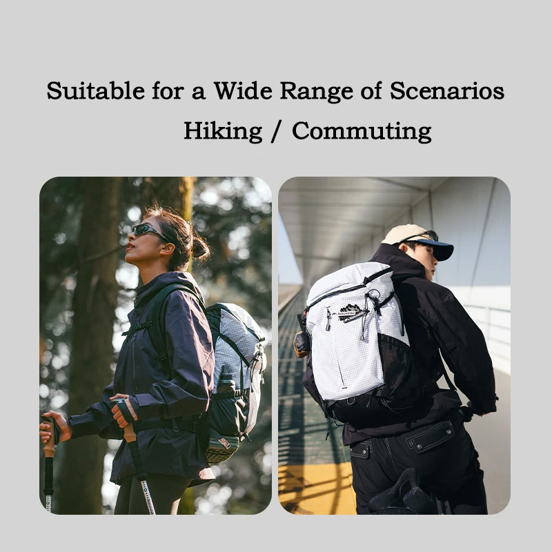 Naturehike Man Women Backpack 25L Large Capacity Shoulder Bag Outdoor Camping Duffer Bag Climbing Hiking Bag Waterproof Back