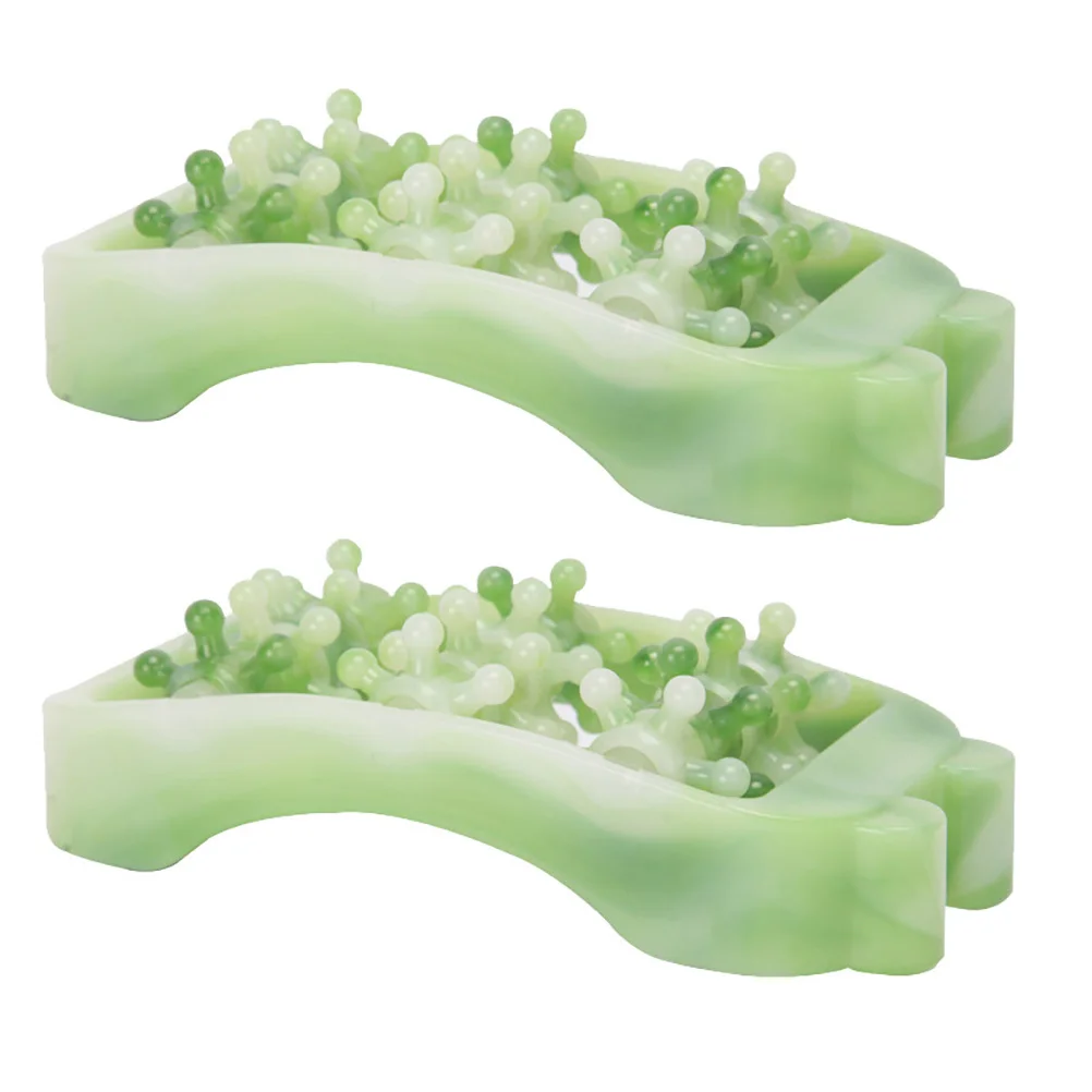 

2 шт., массажный ролик для ног, роликовое колесо для облегчения подошвы, эргономичный многофункциональный инструмент для релаксации ног, рефлексологический массажер для