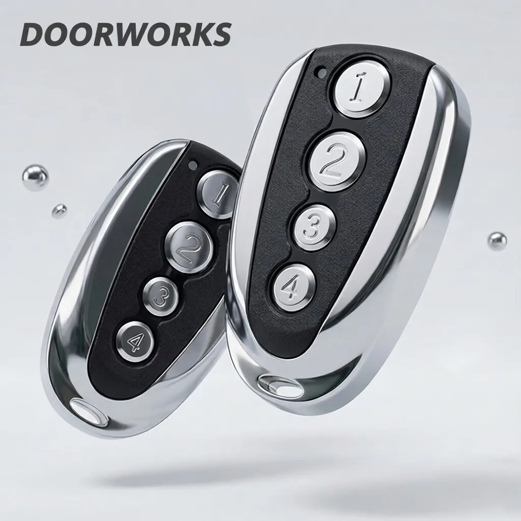 Doorworks Roller Door Remote Control Compatible with DC800N DC1200N Garage Gate Opener New Key Fob Transmitter