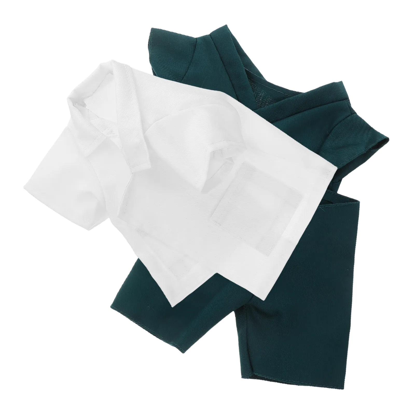 

Bear Bear Outfit Set Coat Pants Top Cloth for 25Cm Stuffed Bears Role Playing Fun Kids Doctors Medical Dress Up