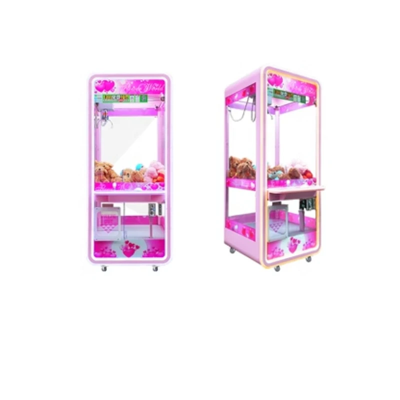 Coin grabbing doll machine clip doll machine 4-person boutique large commercial mini