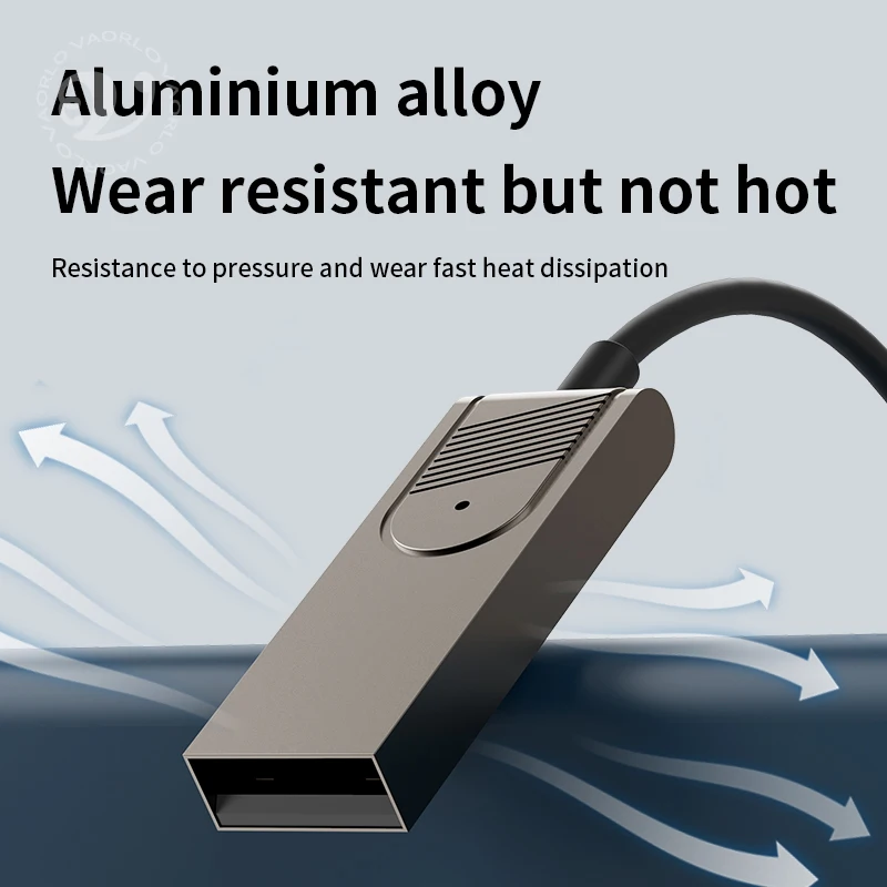 New Upgrades Bluetooth 5.5 Audio Receiver USB To 3.5mm AUX Car Wireless Music Adapter With Mic For Car Kit Speaker BT Transmit