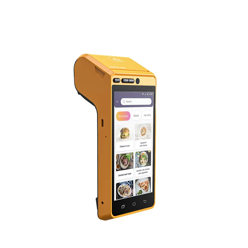 Jepower S600 Android 12 5.5inch 4G Handheld PDA NFC POS Barcode Scanner Printer 2+16GB 2.0GHz ARM Cortex-A53 Portable Stock
