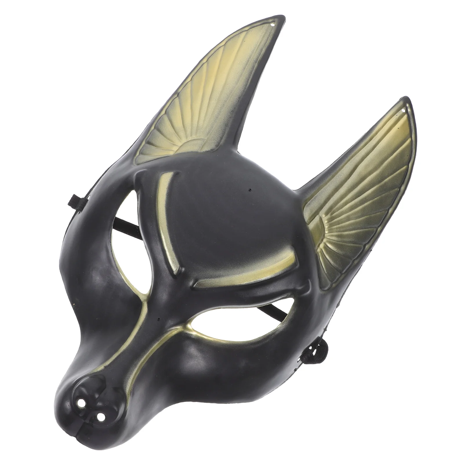 Maschera Anubis Cosplay Party Decorativa in plastica Halloween Prop Maschere per costumi raccapriccianti