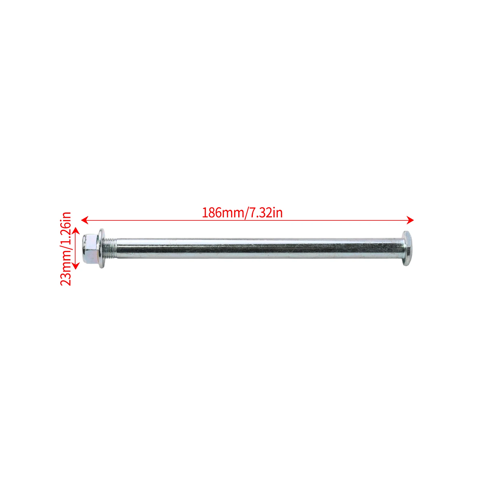 For Surron Hyper Bee Motorcycles Rear Axle with Nut Stainless Steel Electric Dirtbike for Surron Original Motorcycle Acessories
