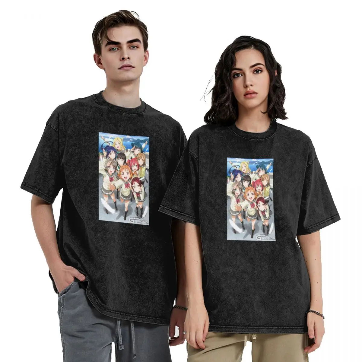 

Love Live! Sunshine!! Poster T-Shirt luxury t-shirt Short sleeve tee new edition funny t shirts for men