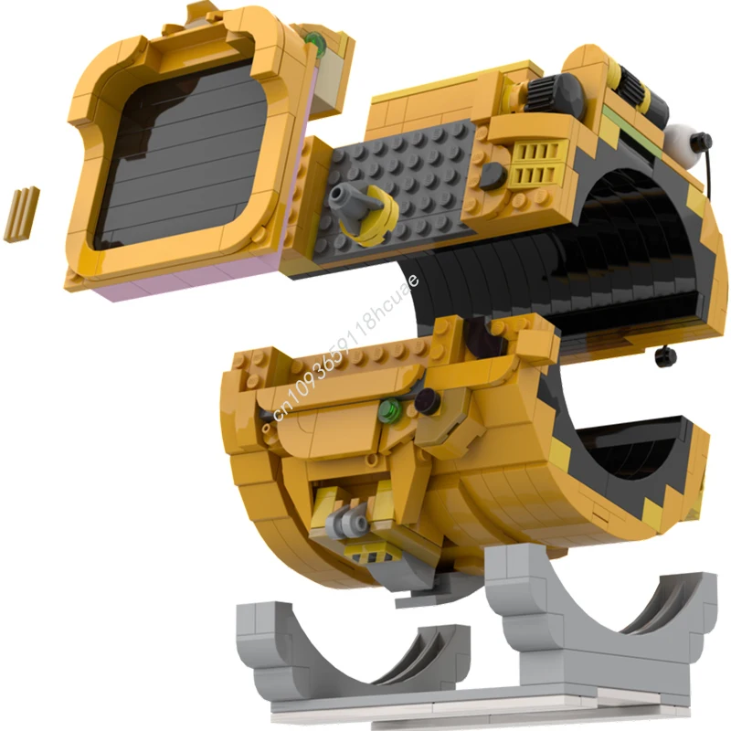 500 stücke MOC PipBoy Mark IV Modell Bausteine kreative Kinder Geburtstag handwerk spielzeug Modulare Ziegel Weihnachten geschenke