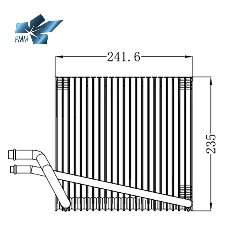 FMM Auto air conditioner evaporator For MAXUS V80