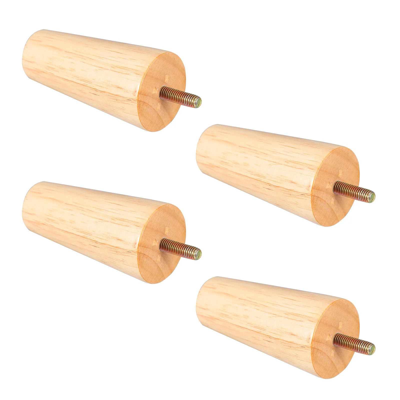 

4Pcs Wood Furniture Simple Style Modern Design Long Lasting Cabinet Table Sofa Replacement Feet Wood Furniture Leg