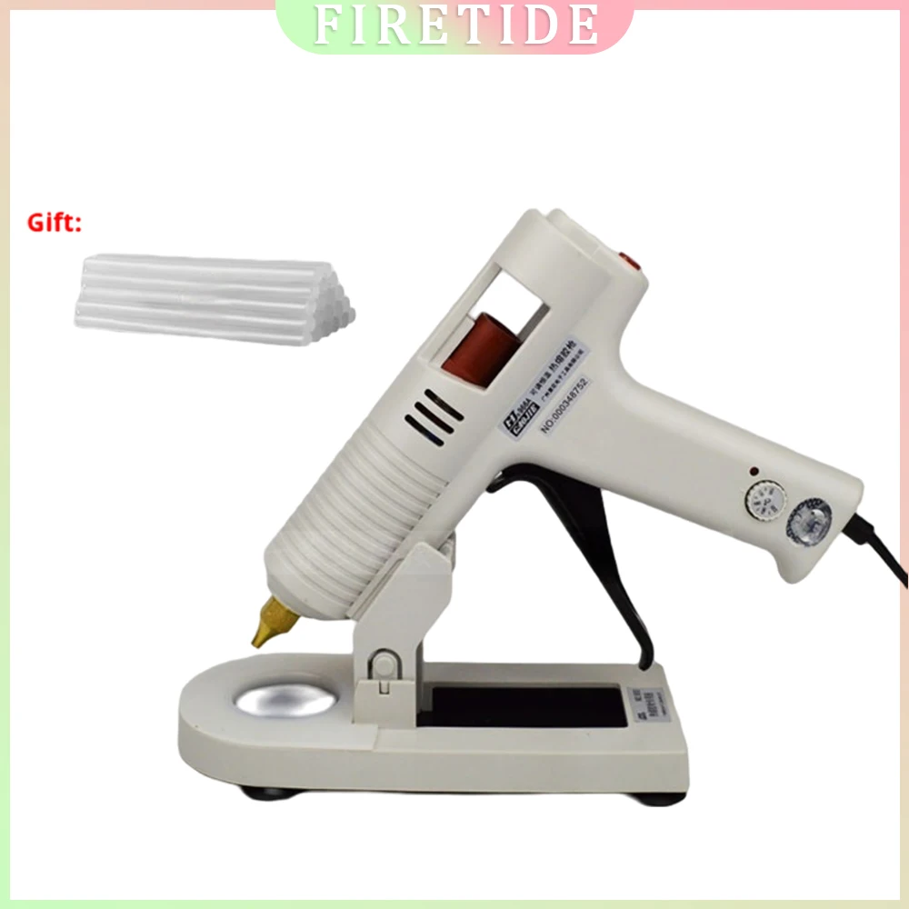 

Пистолет для термоплавкого клея NO.965A/968A/969A обычно используется для ручной наклеивания с бытовыми клеевыми палочками мощностью 200 Вт.