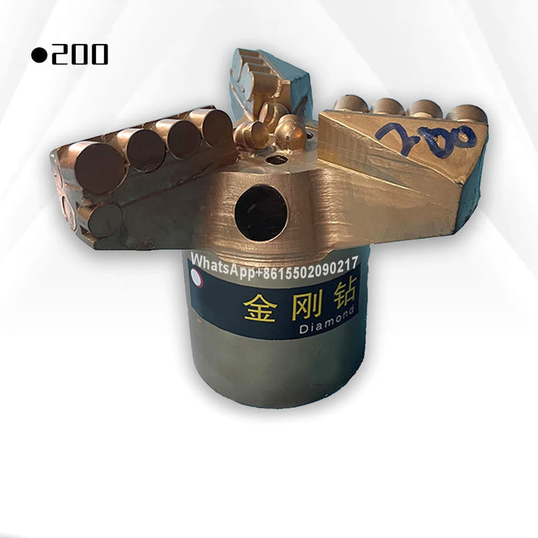 3 Vleugels Concave Boren Pdc Core Boren Bit/Geologische Prospectie Bits Voor/Coreless Vlakke Plaat Compact Bit Rock boor