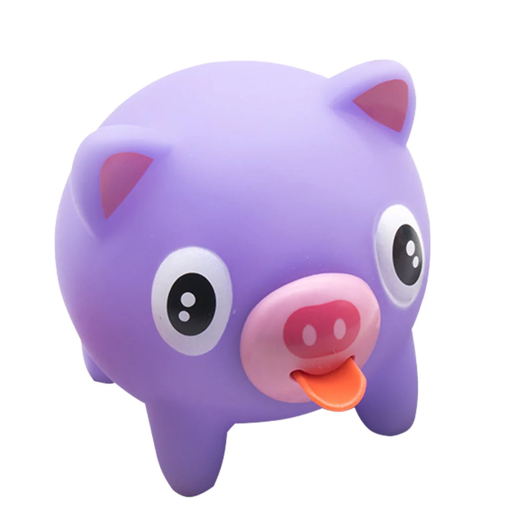 Children's Piggy Squeeze Soothing Toys Fun Sensory Pvc Squeak with Pressure