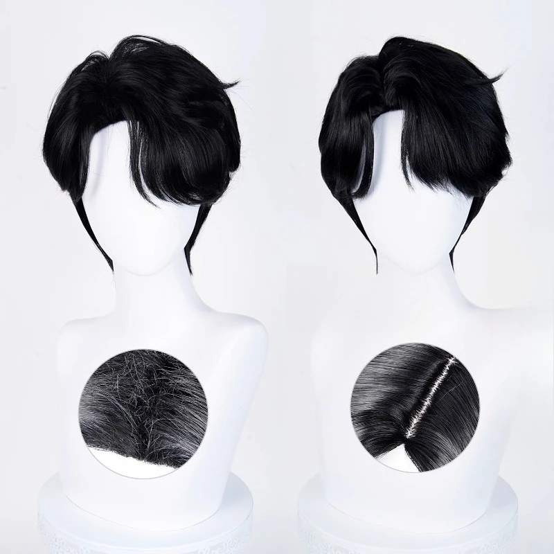 อะนิเมะK-POP Saja Boys Jinuคอสเพลย์วิกผมชายหญิงคริสต์มาสฮาโลวีนParty Wigs