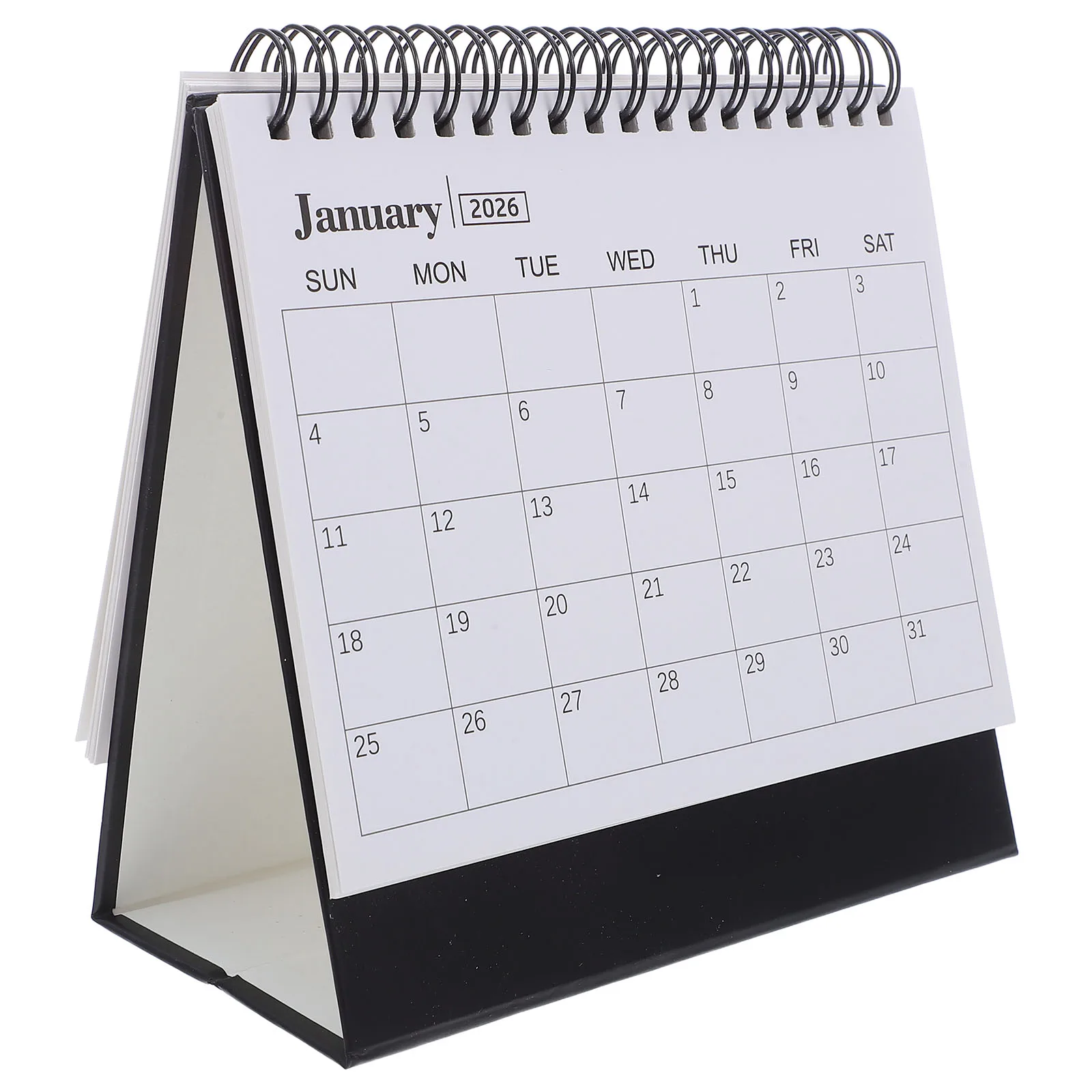 

Mini Desktop 2025-2026 Small Stand Up Flip For Office Home Space Saving Planner 2026 Tent Calendar 2025 Daily Organizer Sticker