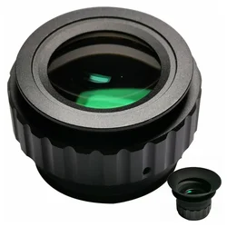 16X Eyepiece W/ Rubber Eye Cup Guard Shield Diopter Adjustment for 0.37