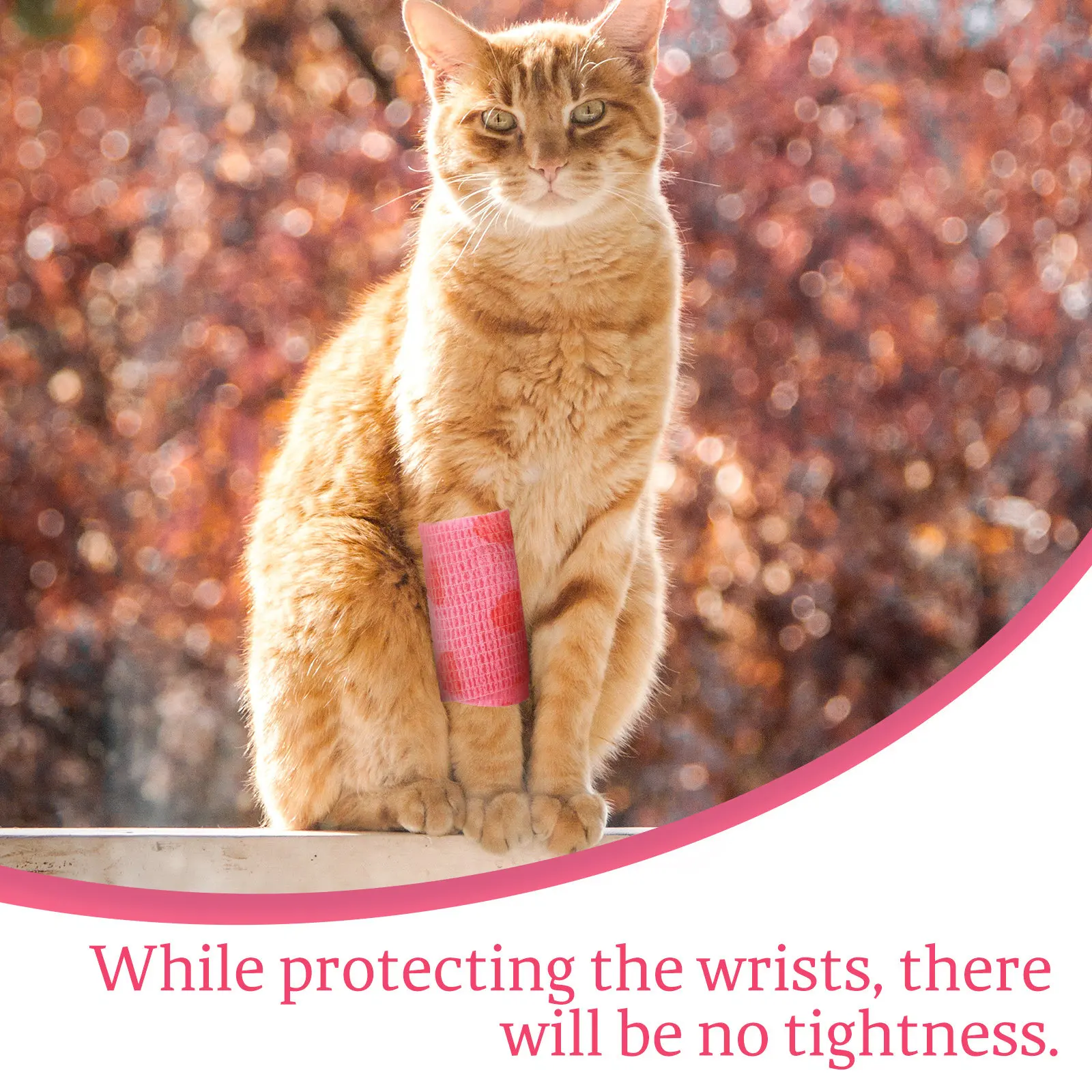 

6 Rolls Colorful Self Adhesive Wrap Breathable Sports Bandages Elastic Tape for Wrist Ankle Support Protective Athletic Wraps