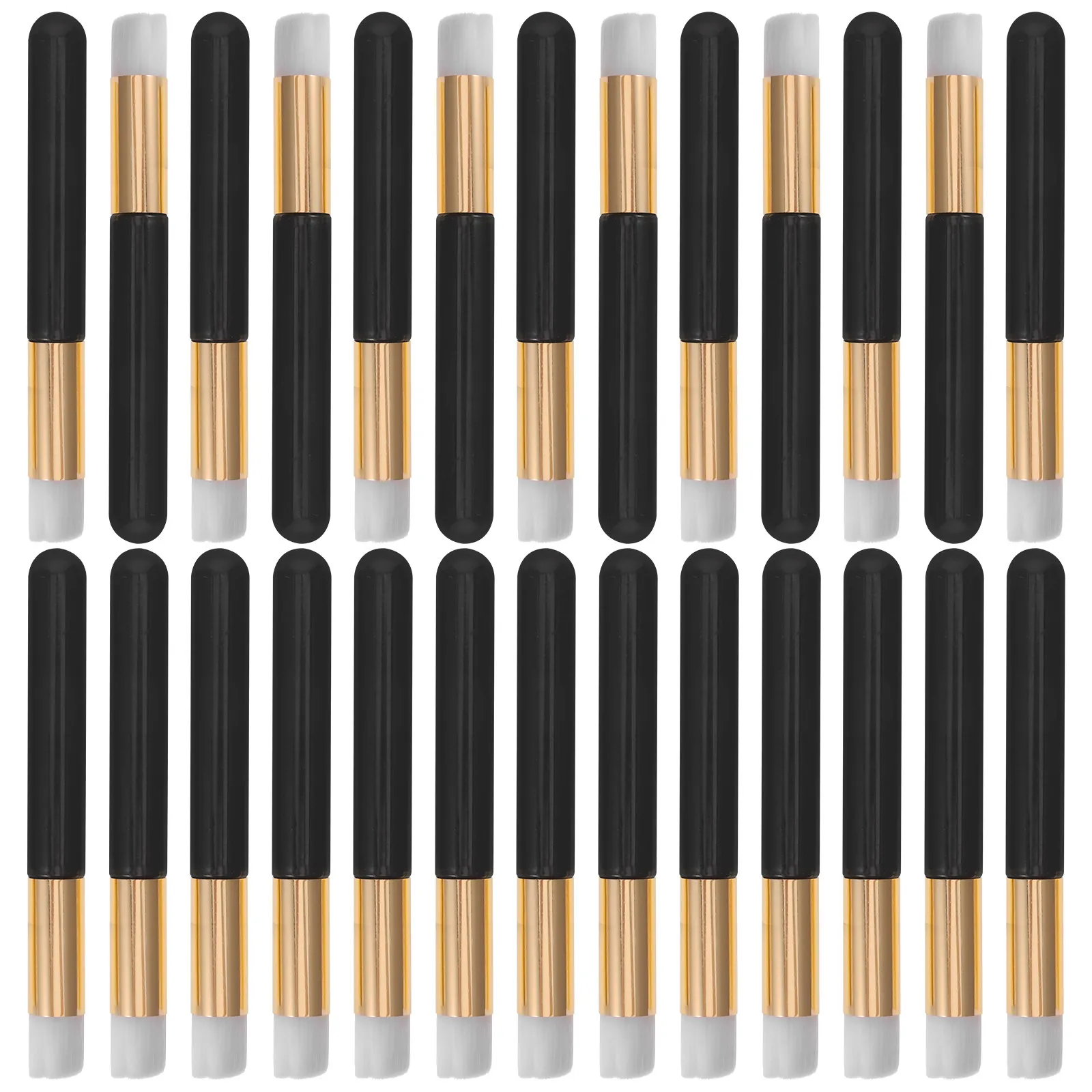 Imagen 7: 30 Pinceles Mini Redondos para Labios, Aplicadores de Maquillaje para Lápiz Labial, Delineador de Labios, Brillo Labial, Corrector, Detalles de Ojos, Limpieza de Pestañas y Poros