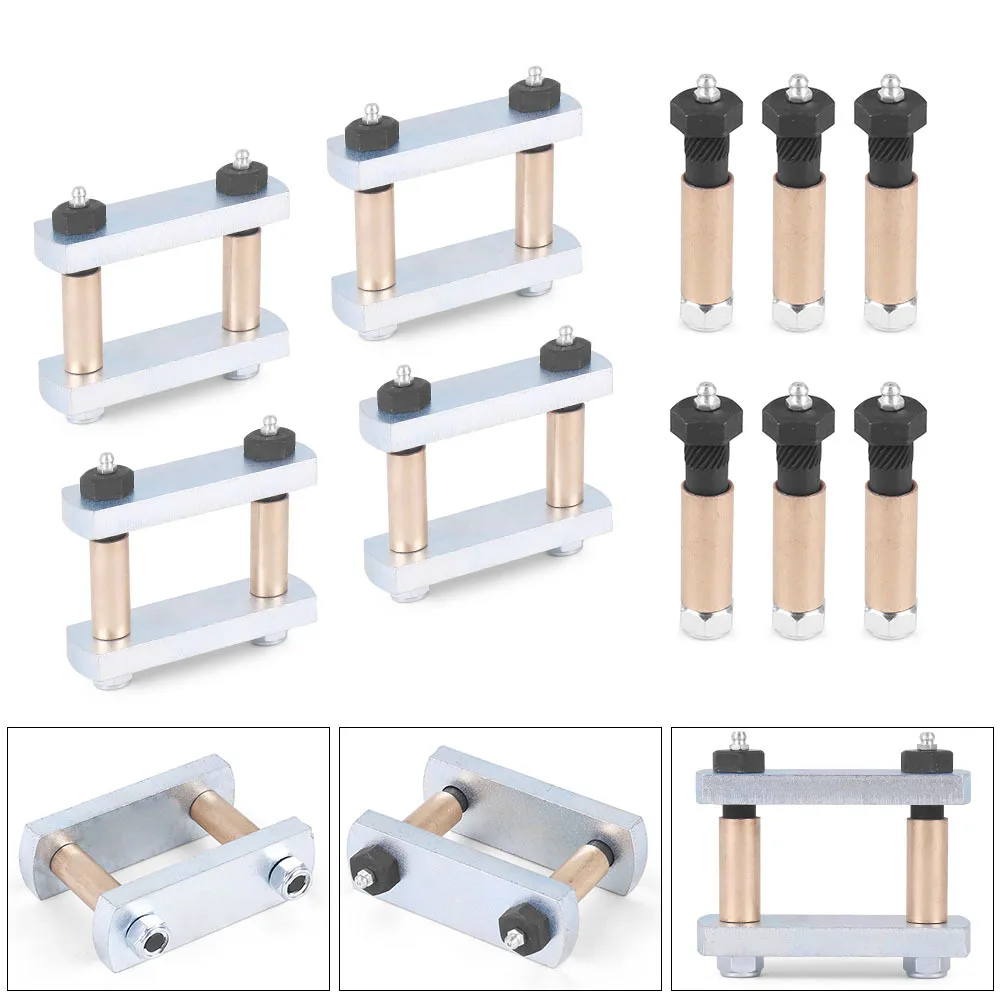 

Heavy Duty Shackle Upgrade Kit UO12-021 For Stock For Equaflex 3-1/8" Shackles Tandem Axle Suspension Kit