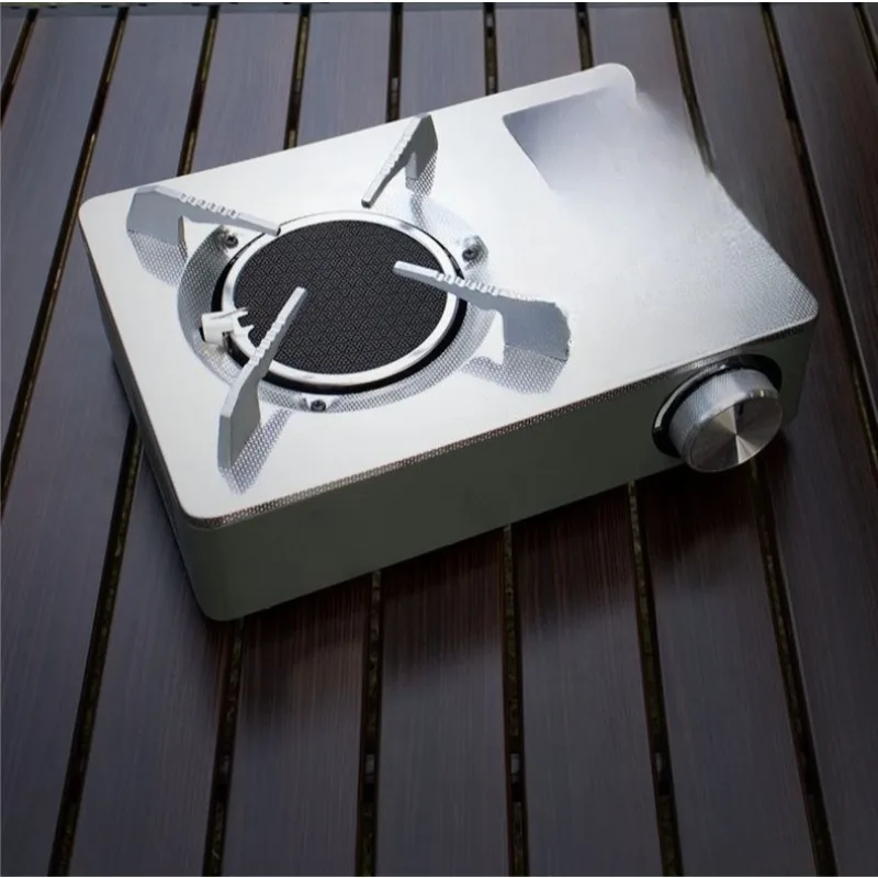 

Integrated outdoor portable mini Korean cassette stove camping gas stove household hot pot gas stove