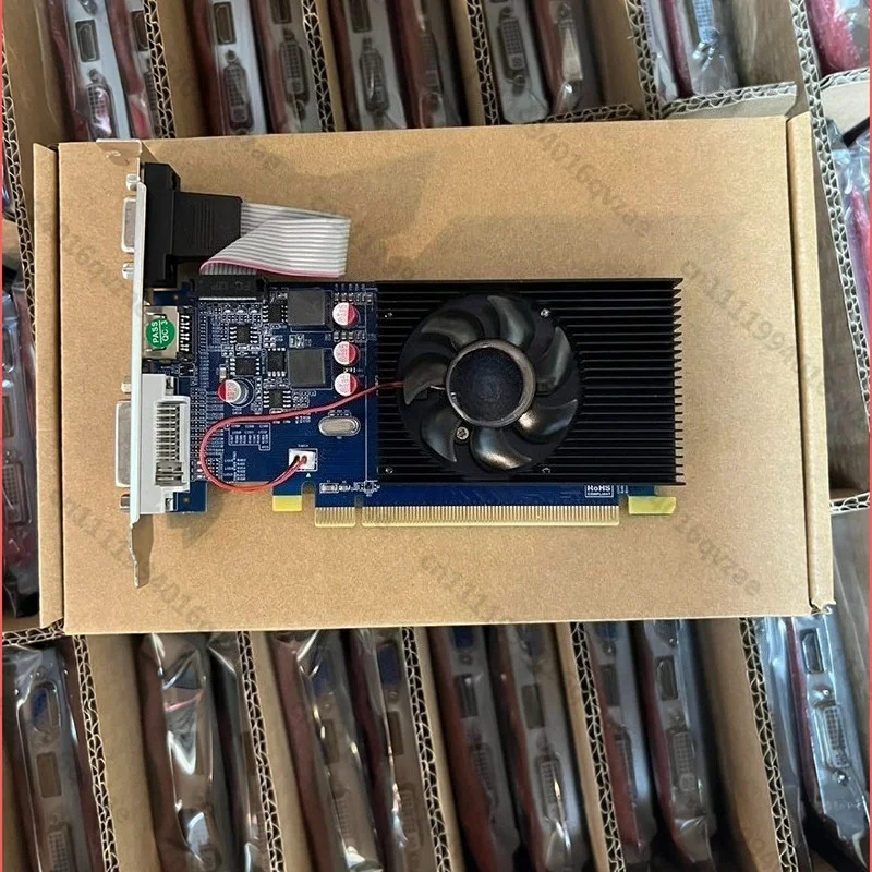 R5230 2g Graphics Card HD7450 Independent Graphics Card Computer Office Stock Trading Small Chassis Half Height Knife Card 6450
