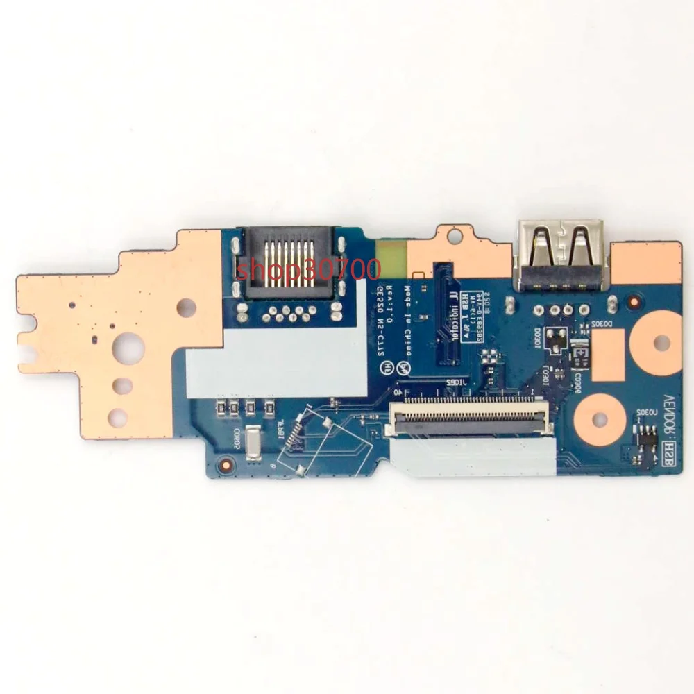 For Lenovo ThinkPad E15 gen2 switch board network interface card board USB board 5C50Z44695 NS-C772